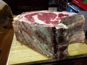 Chuletón de ternera en Mesón Roberto